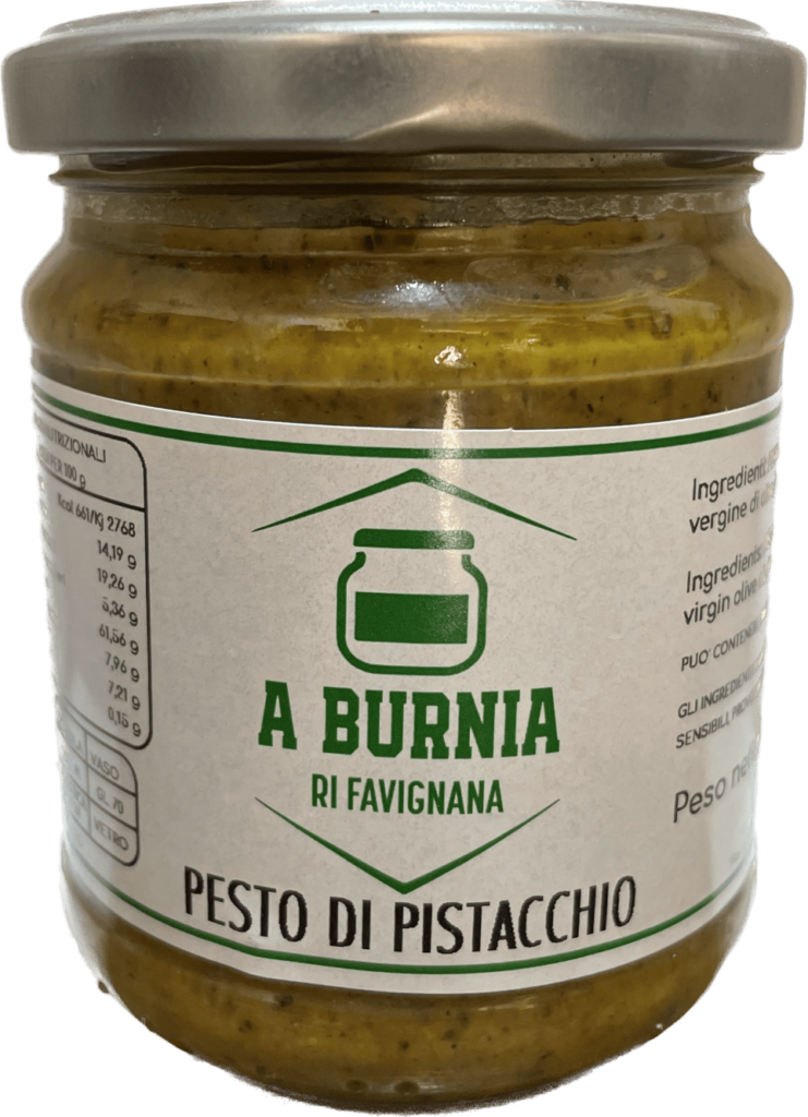 pesto di pistacchio